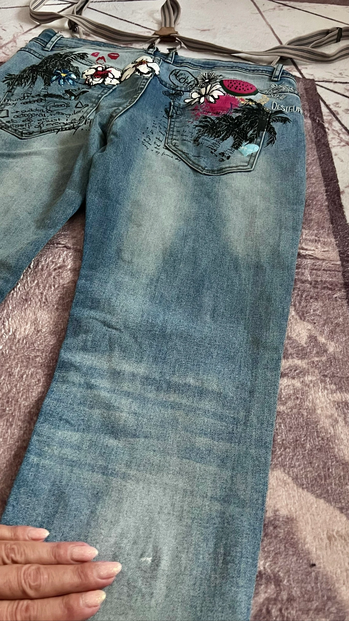 Desigual denim overalls pants – photo 12